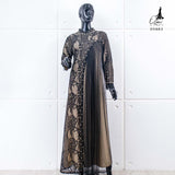 GAMIS OZIAS BROKAT INAYA HARUKA FIMELA 09883 Ld 80 95 105 120 140 I Gamis Dewasa Ibu Dan Anak I Gamis Wisuda Wanita I Gamis Kondangan Pesta I Gamis Bridesmaid I Pakaian Muslimah Cantik