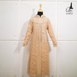 GAMIS OZIAS FIMELA JUMBO 09892 LD 80 95 105 120 140 I Gamis Ibu dan Anak I Gamis Pesta Kondangan I Gamis Import Brokat I Jumbo 2XL 4XL