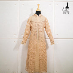 GAMIS OZIAS FIMELA JUMBO 09892 LD 80 95 105 120 140 I Gamis Ibu dan Anak I Gamis Pesta Kondangan I Gamis Import Brokat I Jumbo 2XL 4XL