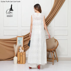 VEST OUTER OZIKO BROKAT HANA 03221 I Outer Kondangan Muslimah I Luaran Outfit Wanita