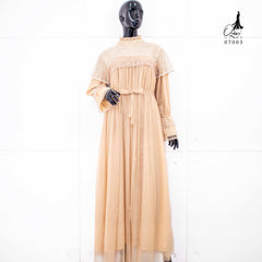 GAMIS OZIAS CHANTILLY 07003 LD 105 I Gamis Kondangan Wanita I Gamis Pesta Cantik