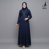 GAMIS OZIAS BROKAT IMPORT 09773 LD 105 I Gamis Fashion Remaja I Gamis Kondangan Dewasa