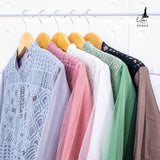 GAMIS OZIAS BROKAT FIMELA 09804 I Fashion Muslimah Hijab I Gamis Kondangan Simpel Nyaman Panjang Santai Dress
