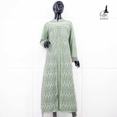 GAMIS OZIAS BROKAT ARYGLIE 09841 LD 105 I Gamis Pesta Kondangan I Gamis Import Muslim Nyaman