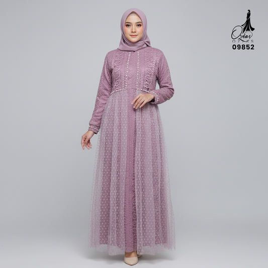 OZIAS GAMIS BROKAT KAGURA 09852 LD 105 dan LD 120 2XL