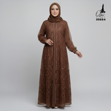 GAMIS OZIAS BROKAT FIMELA JUMBO 09884 LD 105 140 150 I Gamis Jumbo Muslimah I Gamis Formal I Jumbo 4XL 5XL