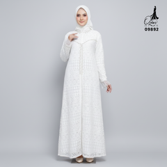 GAMIS OZIAS FIMELA JUMBO 09892 LD 80 95 105 120 140 I Gamis Ibu dan Anak I Gamis Pesta Kondangan I Gamis Import Brokat I Jumbo 2XL 4XL