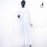 GAMIS OZIAS BROKAT INAYA FIORA 09942 Ld 80 95 105 120 140 I Gamis Dewasa Ibu Dan Anak I Gamis Wisuda Wanita I Gamis Kondangan Pesta I Gamis Bridesmaid I Pakaian Muslimah Jumbo 2XL 4XL