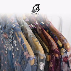 VEST OUTER TILE OZIKO 03272 LD 105 I Outer Kondangan Wanita I Outer Casual Formal