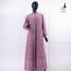 GAMIS OZIAS BROKAT FIMELA JUMBO 09884 LD 105 140 150 I Gamis Jumbo Muslimah I Gamis Formal I Jumbo 4XL 5XL