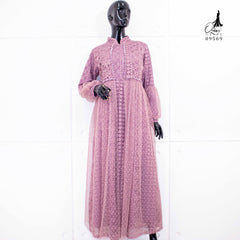 GAMIS OZIAS BROKAT 09569 LD 105 120 140 I Gamis Brokat Premium I Gamis Mewah