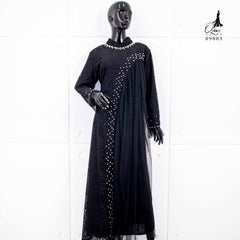 GAMIS OZIAS BROKAT INAYA HARUKA FIMELA 09883 Ld 80 95 105 120 140 I Gamis Dewasa Ibu Dan Anak I Gamis Wisuda Wanita I Gamis Kondangan Pesta I Gamis Bridesmaid I Pakaian Muslimah Cantik