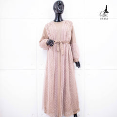 GAMIS OZIAS BROKAT PREMIUM 09357 LD 105 I Gamis Pesta Import I Gamis Kondangan Remaja Motif Muslim Nyaman Panjang Dewasa Mewah