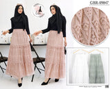 ROK OZIAS BROKAT 09847 I Bawahan Rok Formal I Rok Pesta Kondangan Muslim