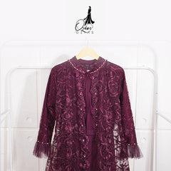 GAMIS OZIAS TILE 07223 LD 105 I Gamis Kondangan Wanita I Gamis Fashion Remaja