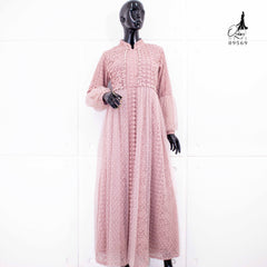 GAMIS OZIAS BROKAT 09569 LD 105 120 140 I Gamis Brokat Premium I Gamis Mewah