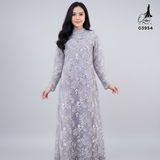 OZIAS GAMIS TILE BORDIR TWOTONE 03954 LD 105