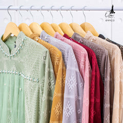 GAMIS OZIKO BROKAT PREMIUM 09923 LD 105 I Gamis Fashion Muslimah I Gamis Syar'i Nyaman Panjang