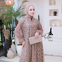 GAMIS OZIAS NAMIRA 07149 LD 105 120 140 150 I Gamis Kondangan Mewah I Gamis Fashion Casual