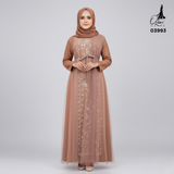 GAMIS OZIAS TILE PREMIUM 03993 LD 105 I Gamis Fashion Muslimah I Gamis Kondangan Cantik Nyaman Panjang