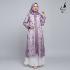 GAMIS OZIAS TILE 07212 LD 105 I Gamis Kondangan I Gamis Tile Premium