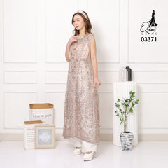 VEST OUTER OZIKO TILE HANA 03371 LD 105 I Outer Kondangan Wanita I Outer Casual Remaja