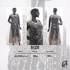 VEST OUTER TILE HANA OZIKO 03278 LD 105 I Outer Kondangan Wanita I Outer Fashion Casual