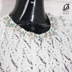 VEST OUTER OZIKO BROKAT HANA 03221 I Outer Kondangan Muslimah I Luaran Outfit Wanita