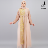 GAMIS OZIAS TILE PREMIUM 03993 LD 105 I Gamis Fashion Muslimah I Gamis Kondangan Cantik Nyaman Panjang