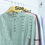 OZIAS GAMIS BROKAT KAGURA COMBI TILE 09895 JUMBO LD 120 & LD 140 2XL 4XL