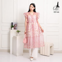 VEST OUTER OZIKO TILE 03166 LD 105 I Outer Kondangan Wanita I Outer Pesta Wisuda