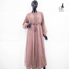 GAMIS OZIAS BROKAT PREMIUM 09357 LD 105 I Gamis Pesta Import I Gamis Kondangan Remaja Motif Muslim Nyaman Panjang Dewasa Mewah