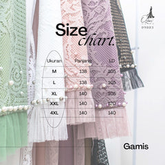 GAMIS OZIAS BROKAT INAYA HARUKA FIMELA 09883 Ld 80 95 105 120 140 I Gamis Dewasa Ibu Dan Anak I Gamis Wisuda Wanita I Gamis Kondangan Pesta I Gamis Bridesmaid I Pakaian Muslimah Cantik