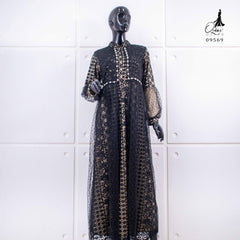 GAMIS OZIAS BROKAT 09569 LD 105 120 140 I Gamis Brokat Premium I Gamis Mewah