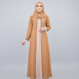 GAMIS OZIAS BROKAT GLITER 09954 LD 105 I Gamis Fashion Muslimah I Gamis Lebaran Motif Nyaman