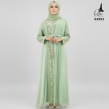 GAMIS OZIAS TILE PREMIUM 03993 LD 105 I Gamis Fashion Muslimah I Gamis Kondangan Cantik Nyaman Panjang