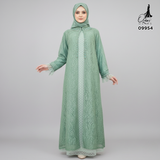 GAMIS OZIAS BROKAT GLITER 09954 LD 105 I Gamis Fashion Muslimah I Gamis Lebaran Motif Nyaman
