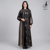 GAMIS BROKAT HARUKA OZIAS 09970 LD 105 I Gamis Fashion Muslimah I Gamis Wanita Cantik Panjang Santai