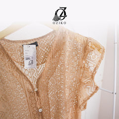 VEST OUTER BROKAT OZIKO 03283 LD 105 | Outer Pesta Wisuda I Outer Kondangan Wanita