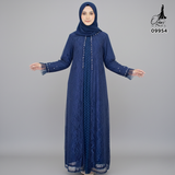 GAMIS OZIAS BROKAT GLITER 09954 LD 105 I Gamis Fashion Muslimah I Gamis Lebaran Motif Nyaman