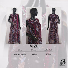 VEST OUTER TILE OZIKO HANA 03277 LD 105 I Outer Kondangan Wanita I Outer Fashion Casual