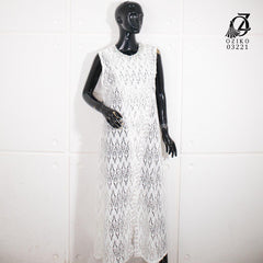 VEST OUTER OZIKO BROKAT HANA 03221 I Outer Kondangan Muslimah I Luaran Outfit Wanita