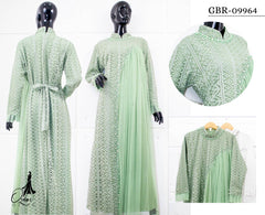 GAMIS OZIAS BROKAT ARABELLA INAYA 09964 LD 105 I Gamis Fashion Muslimah I Gamis Remaja Wisuda