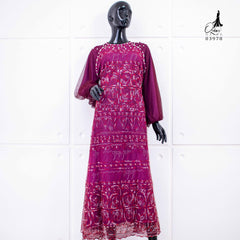 GAMIS OZIAS TILE IMPORT 03978 LD 105 I Gamis Fashion Muslimah I Gamis Pesta Kondangan Motif Nyaman