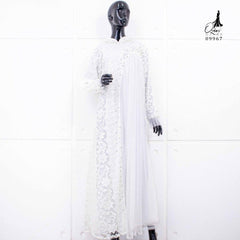 GAMIS INAYA JASMINE OZIAS 09967 LD 105 I Gamis Brokat Pesta Kondangan I Gamis Fashion Muslimah Fit Panjang Santai Nyaman Dress Mewah I Jumbo 5XL