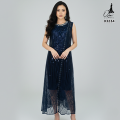 VEST OZIKO OUTER TILE HANA 03234 LD 105 120 I Outer Kondangan Wanita I Outer Fashion Casual 2XL