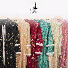 GAMIS OZIAS MARBELA 07053 LD 105 I Gamis Kondangan Mewah I Gamis Fashion Muslimah Nyaman