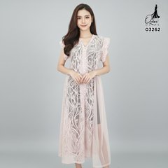 VEST OUTER TILE AZURA OZIKO 03262 LD 105 I Outer Kondangan Wanita I Outer Fashion Muslimah