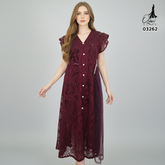 VEST OUTER TILE AZURA OZIKO 03262 LD 105 I Outer Kondangan Wanita I Outer Fashion Muslimah