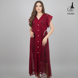 VEST OUTER TILE AZURA OZIKO 03262 LD 105 I Outer Kondangan Wanita I Outer Fashion Muslimah
